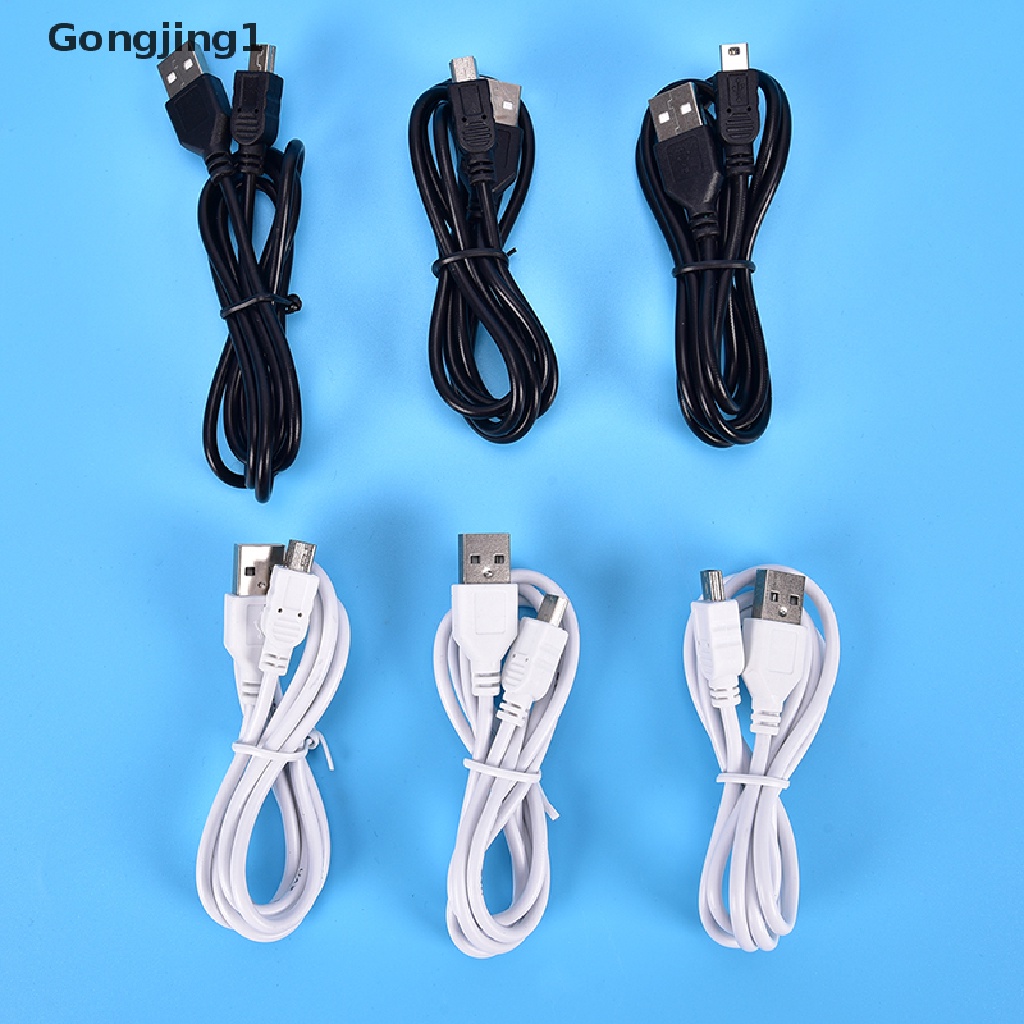 Gongjing1 Kabel Data / Charger MINI USB Tipe A Ke 5 Pin B Panjang 1m