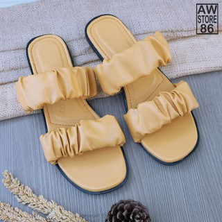 FREE Sandal  Pandan Sandal  Ruffle Sendal Kokop Kerut  Two 