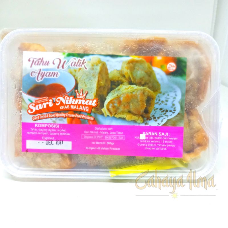 

Tahu Walik Sari Nikmat 500g