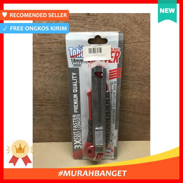

Toho Pisau Red 5 Blades - Alat Pemotong Kertas - Cutter