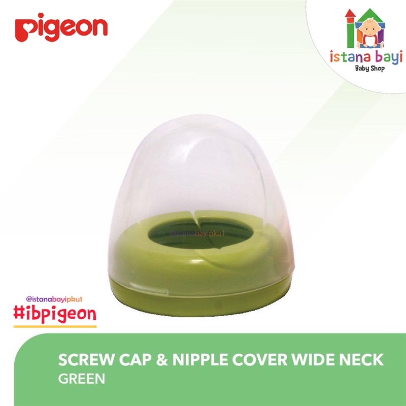 PIGEON Screw Cap + Nipple Cover Wide / Tutup Botol Susu Wide Neck