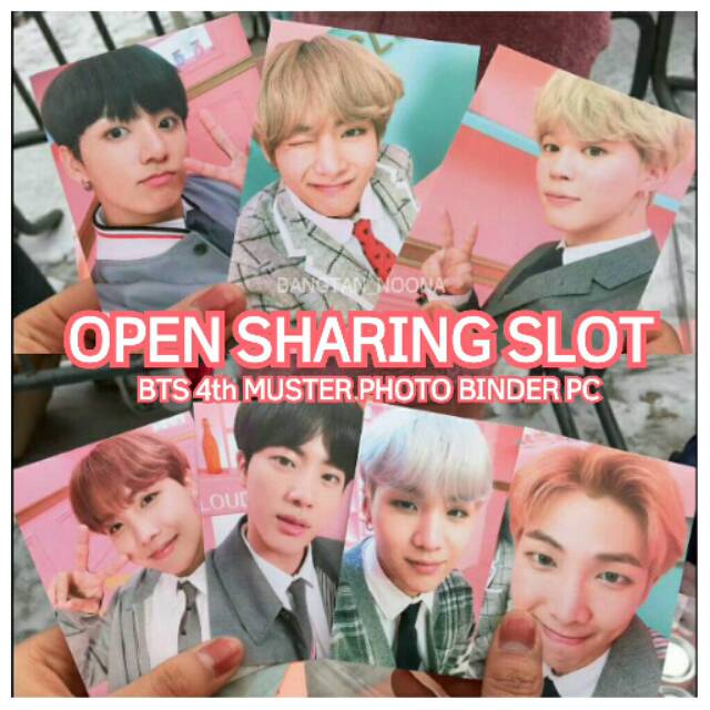 [PO] SHARING - BTS 4th MUSTER PHOTO BINDER