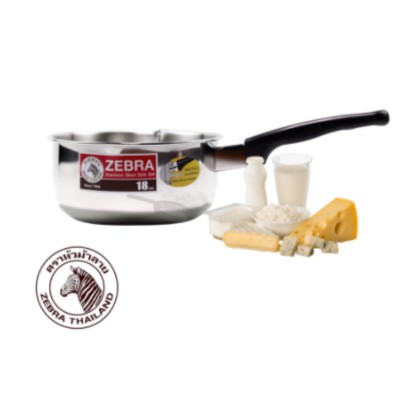 SAUCEPAN STAINLESS 18cm 166308 ZEBRA