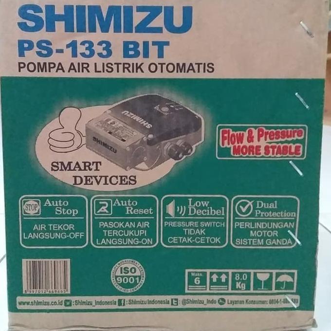 Pompa Air Pendorong Booster Shimizu Ps-133Bit / Ps133Bit