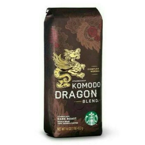 

KOPI STARBUCKS KOMODO DRAGON DARK ROAST WHOLE BEAN 250 GRAM