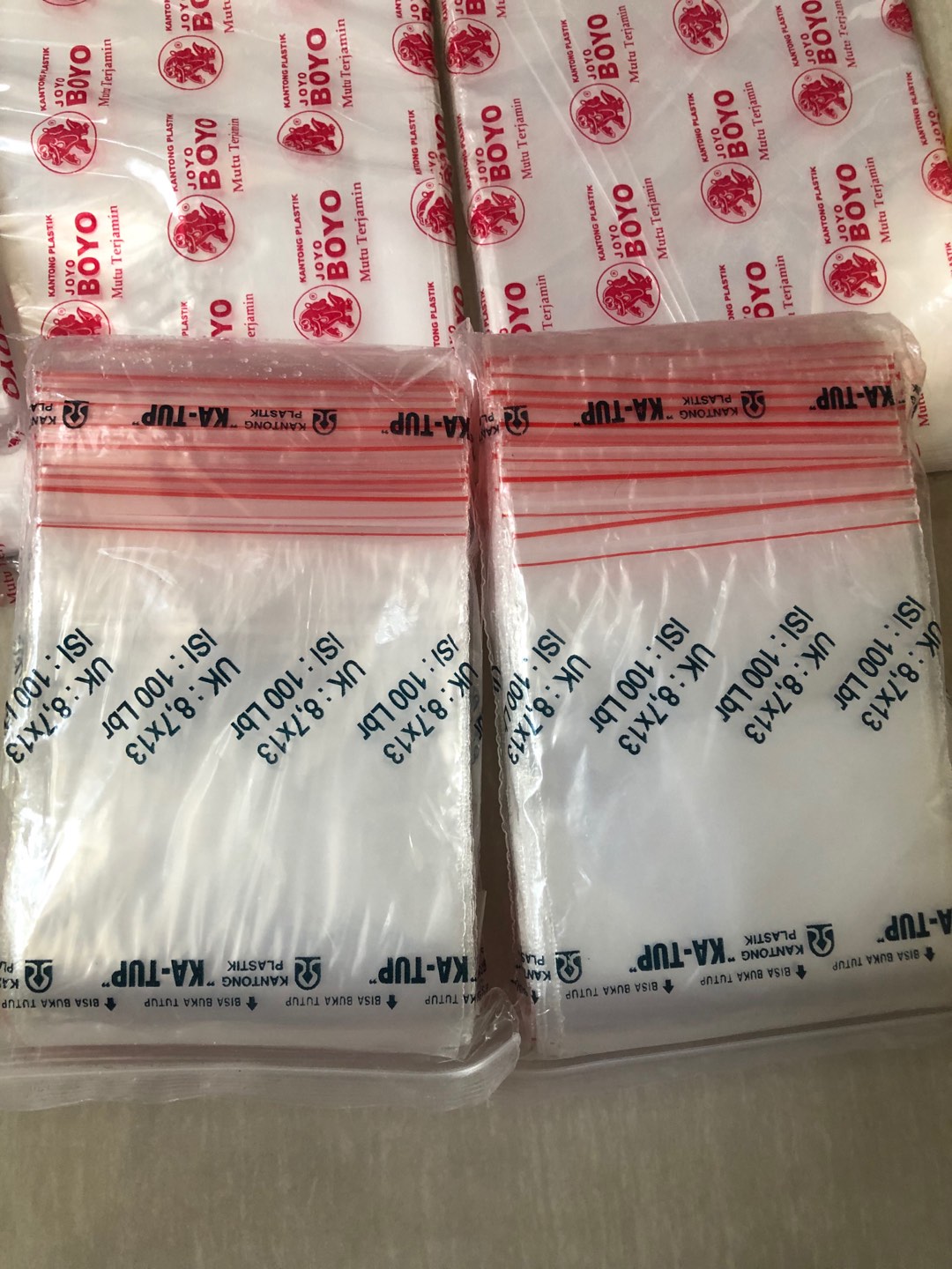 Kantong Plastik Klip 8.7x13 Isi 100. Klip Serbaguna
