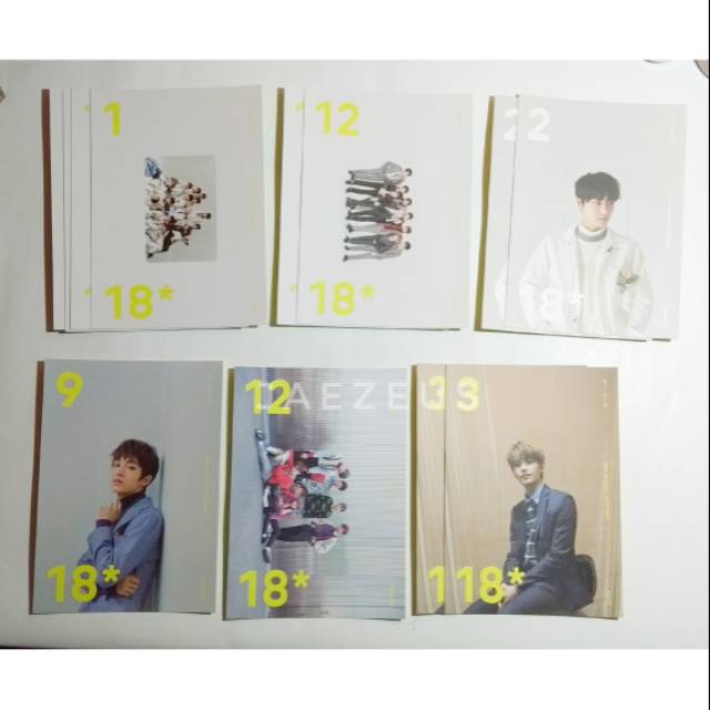 NCT 2018 Season Greeting Photocard | OT18/TAEIL/TEN/WINWIN