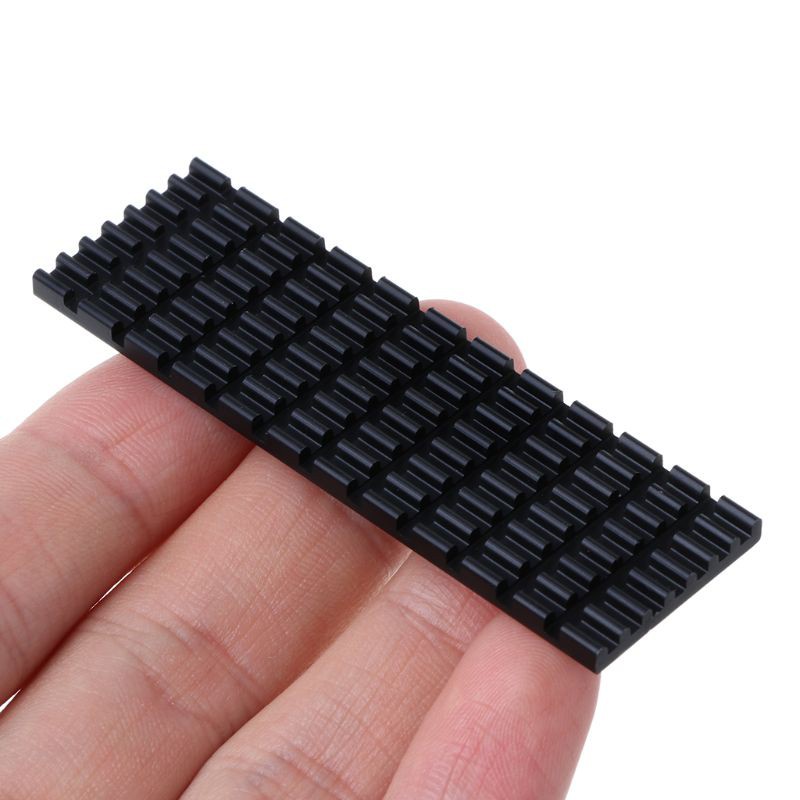 Btsg Heatsink Pendingin Radiator M.2 Ngff M.2 Ngff 2280 Pci-E Nvme Ssd Warna Hitam