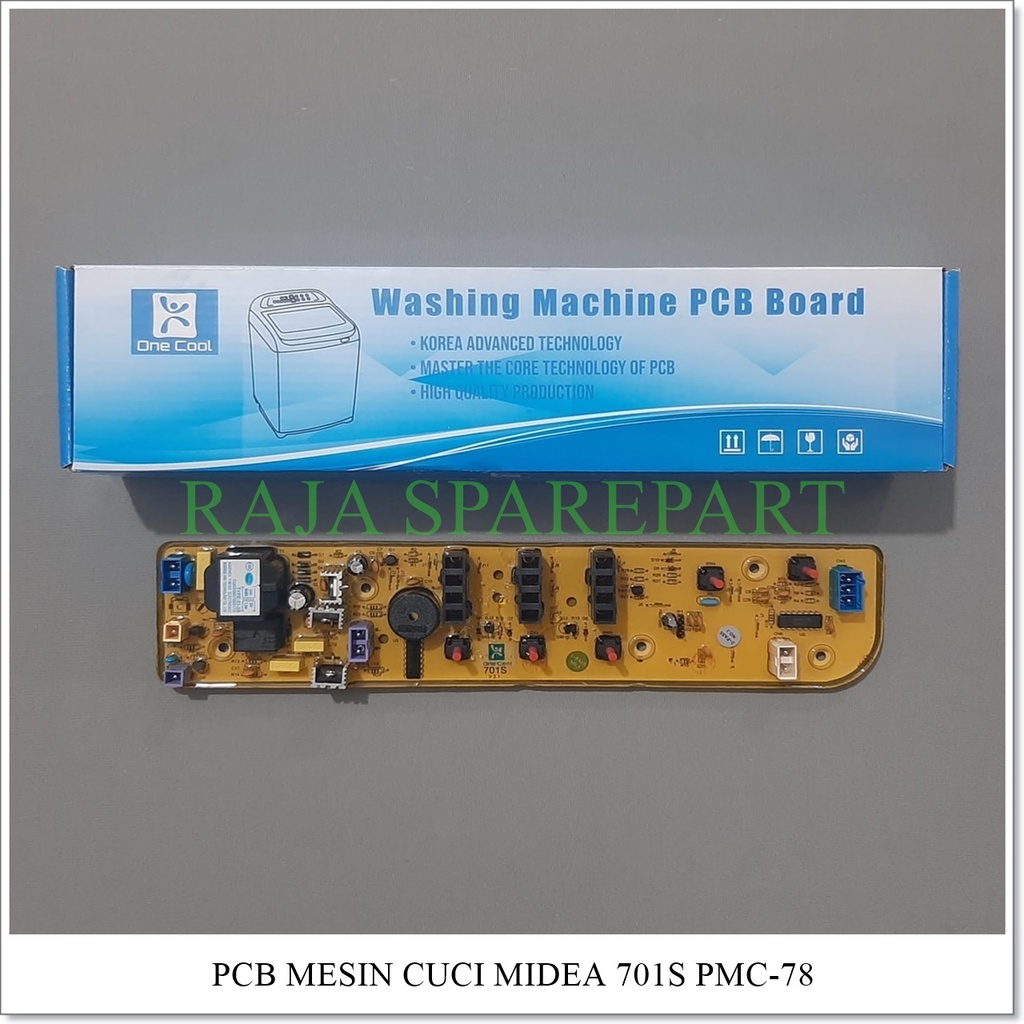 PCB/Panel/Modul Mesin Cuci Midea 701S PMC-78