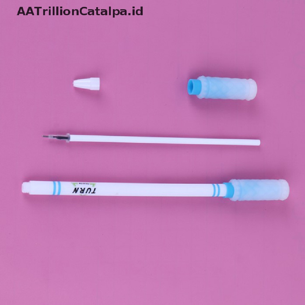 (AATrillionCatalpa) Pen Champion Anti Slip 20CM Warna Putih Untuk Kompetisi