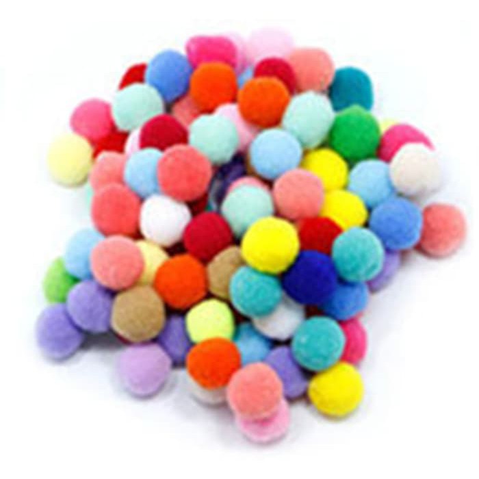 Mini Pom Poms 20mm (10ps)