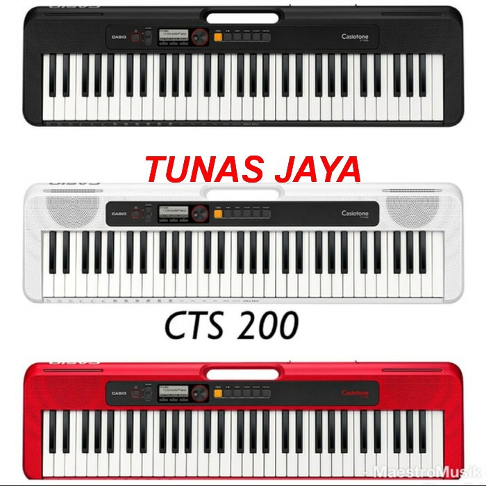 Keyboard Casio CTS 200 / CT-S200 / ORGAN CASIO CTS200 ORIGINAL