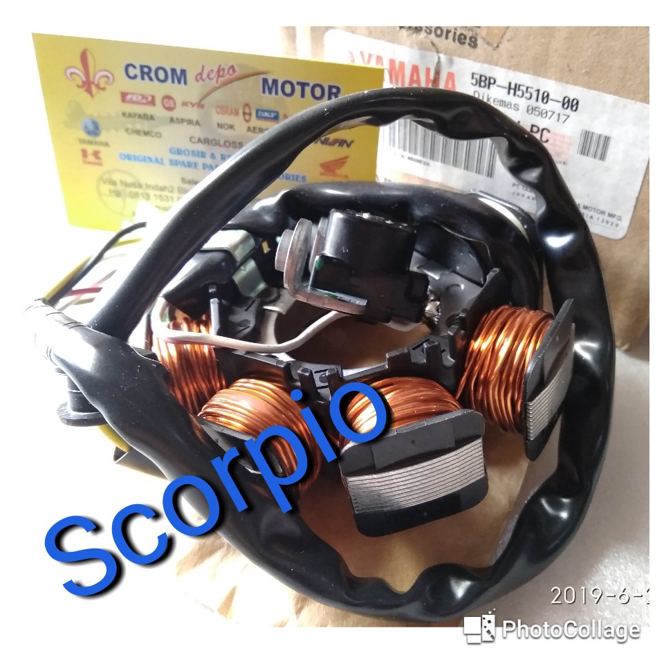 Stator 5BP-00 YGP Scorpio ORI New Spool