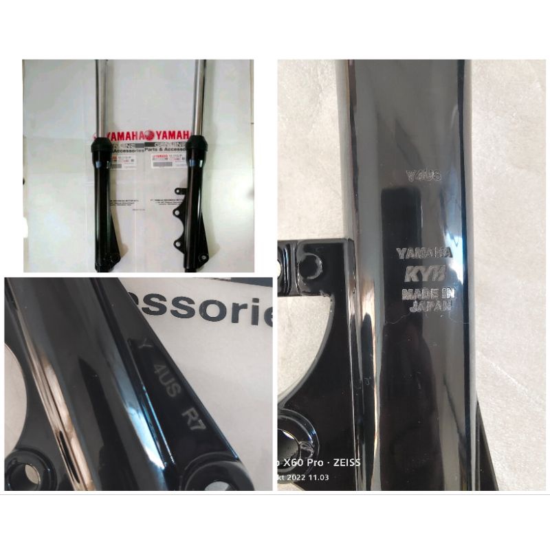 Shock depan bottom shock komplit oli di dalam nya Yamaha Force 1 - Force one - fizr - F1Zr - Vega r 