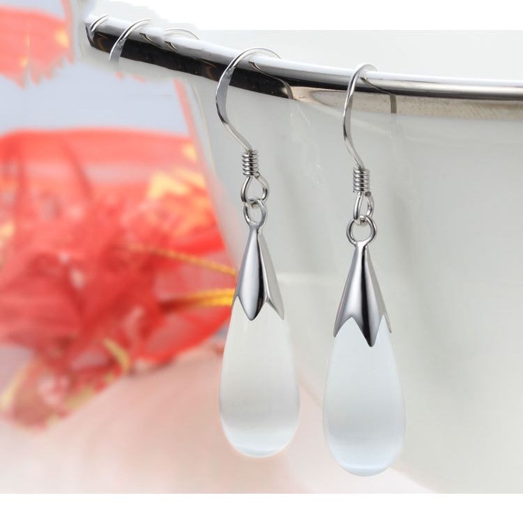 925 anting-anting perak murni, Busana sederhana, Anting-Anting wanita, Perhiasan Fashion Korea, Aksesoris telinga ED005-23