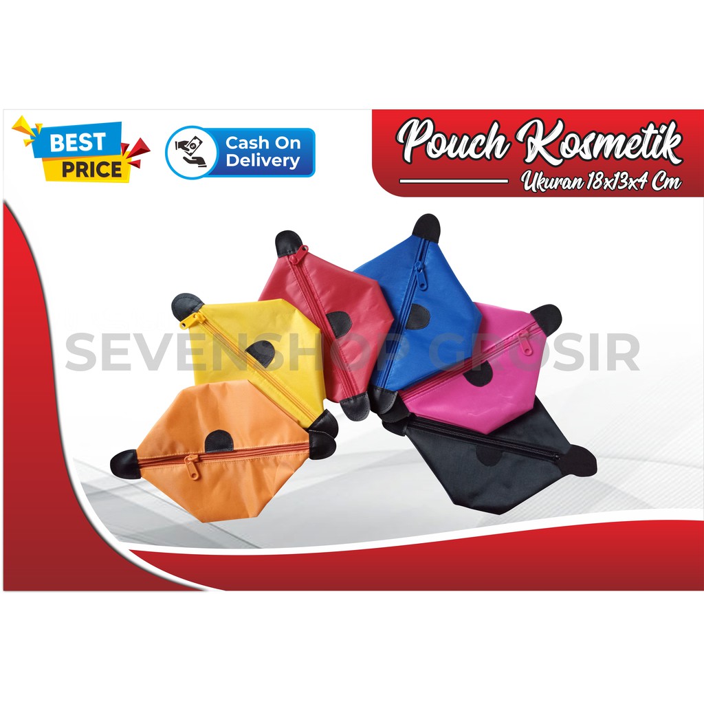 Pouch kosmetik /souvenir murah dompet kosmetik
