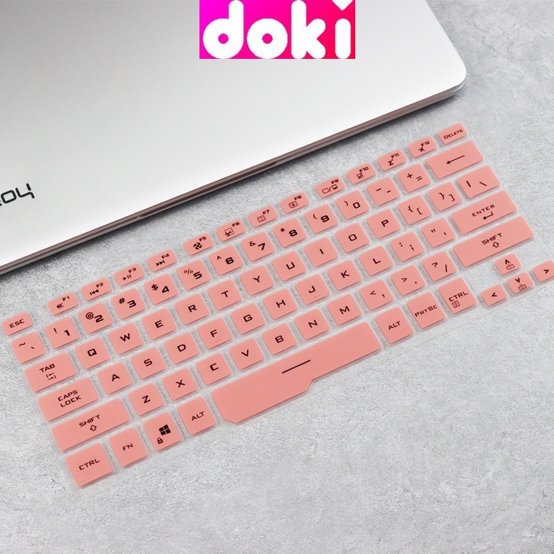 Skin Cover Pelindung Keyboard Laptop Bahan Silikon Ultra Tipis Anti Air Untuk Asus L25 2020 14 &quot;