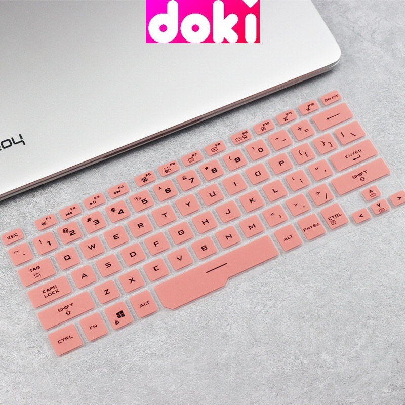 Skin Cover Pelindung Keyboard Laptop Bahan Silikon Ultra Tipis Anti Air Untuk Asus L25 2020 14 &quot;