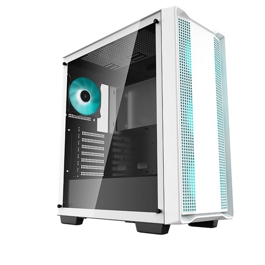 DeepCool CC560 Tempered Glass Gaming Case - White