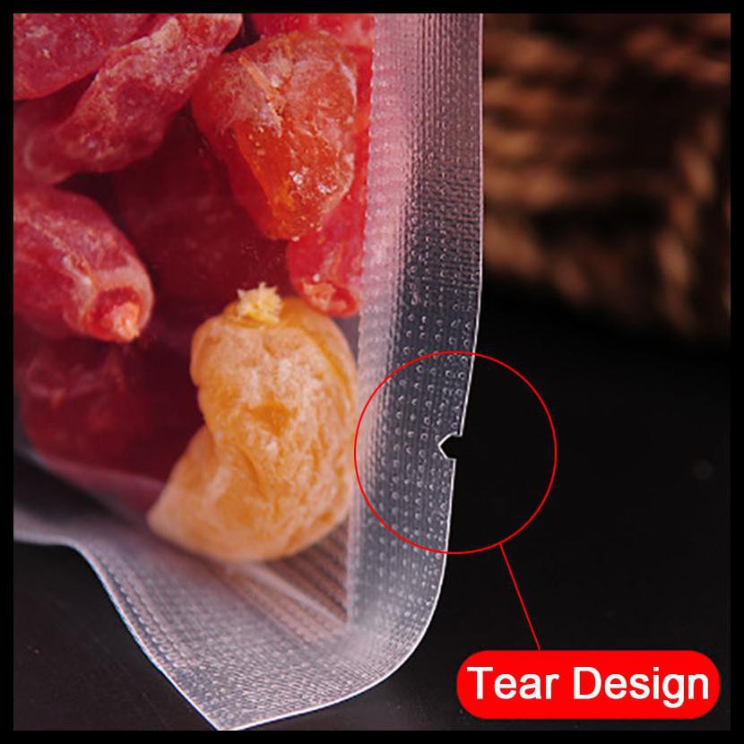 Grab Medan 100Pcs Kantong Plastik Vacuum Sealer Storage Bag 20 X 30 Cm / 28 x 40 cm Luckima  Hk-08 Transparen