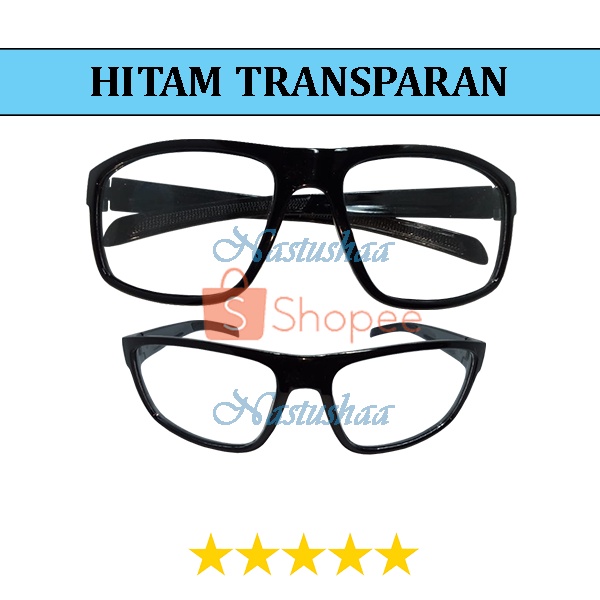 Kacamata Hitam Sport Pria Wanita Kekinian Fashion Aksesoris Sunglasses Korea Untuk Olahraga Kaca Mata Gaya Model Kotak Unisex