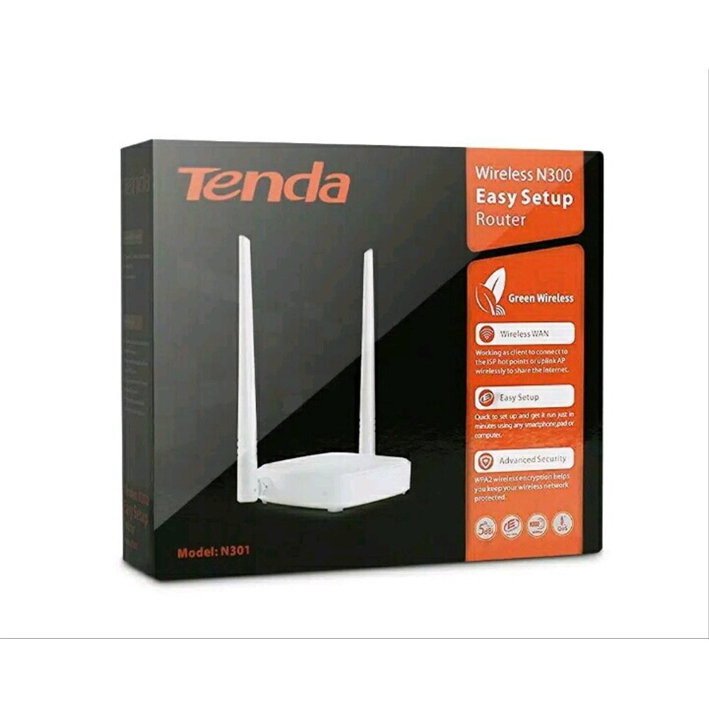 Tenda N301 300 Mbps Wireless Wifi Router