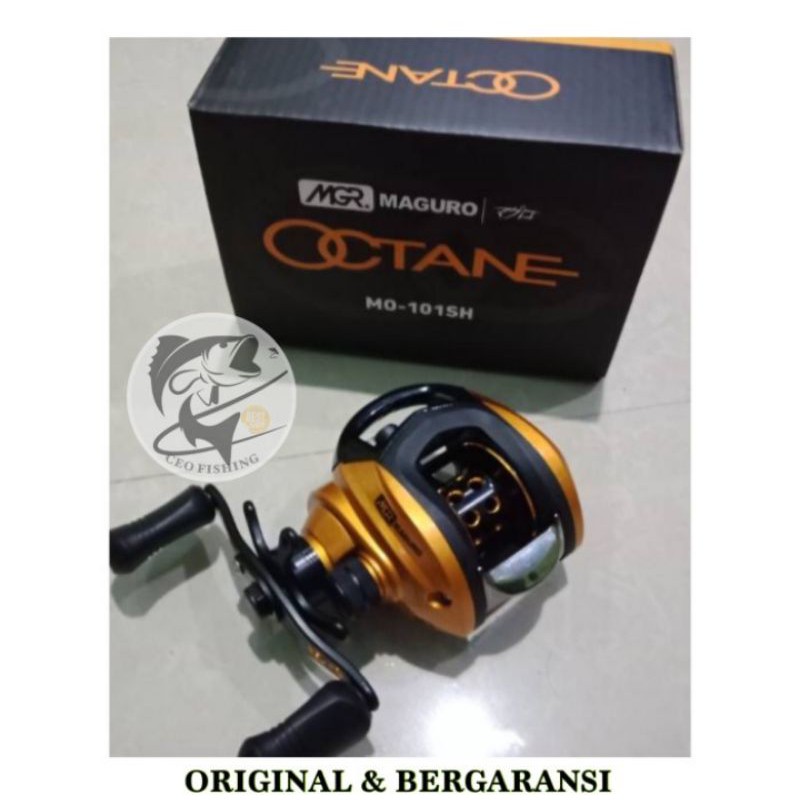 Reel BC Baitcasting Maguro Octane 101 SH Left