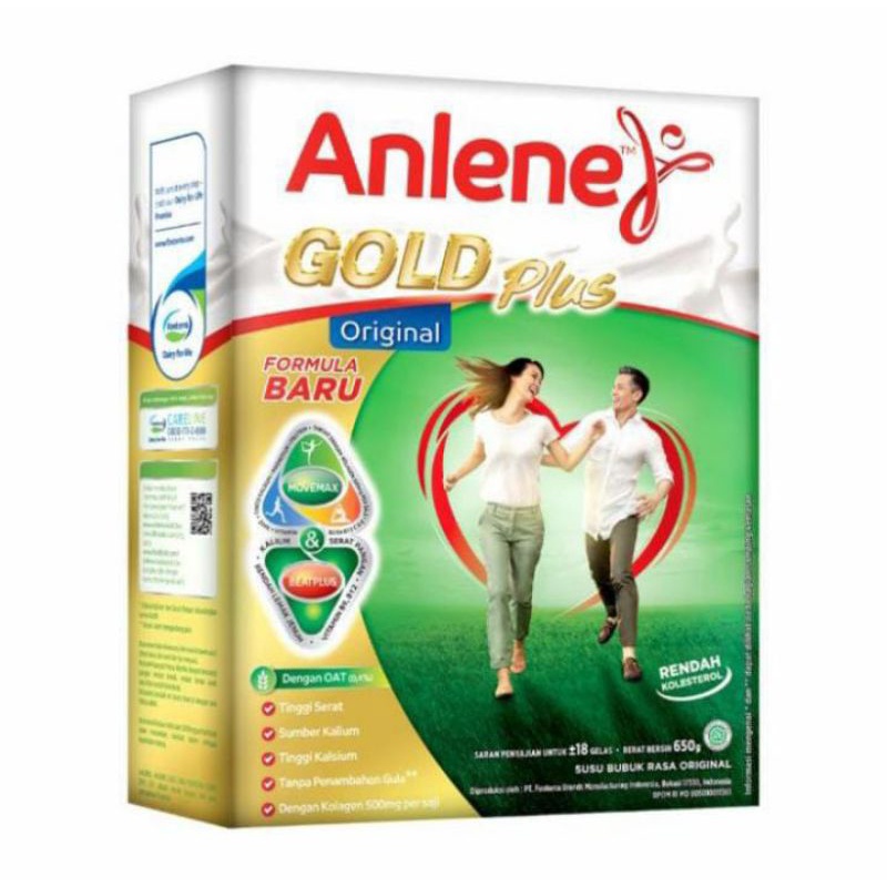 

Susu Anlene Gold Plus 650g