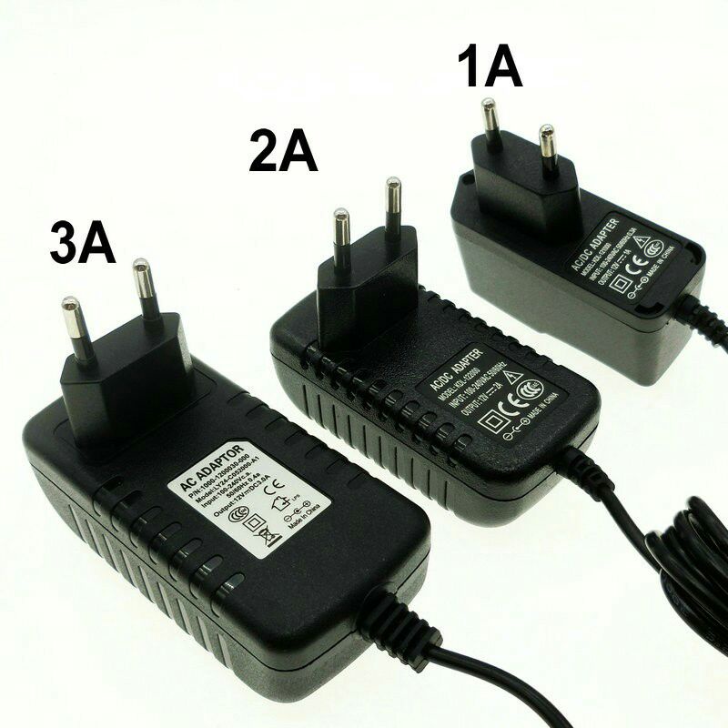 DSM Power Adaptor LED Strip DC12V 3A - DSM1230 - Black