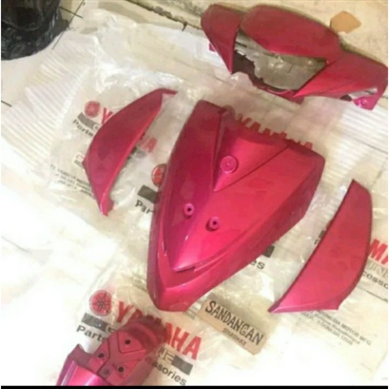 Cover Body depan yamaha Mio J original pink