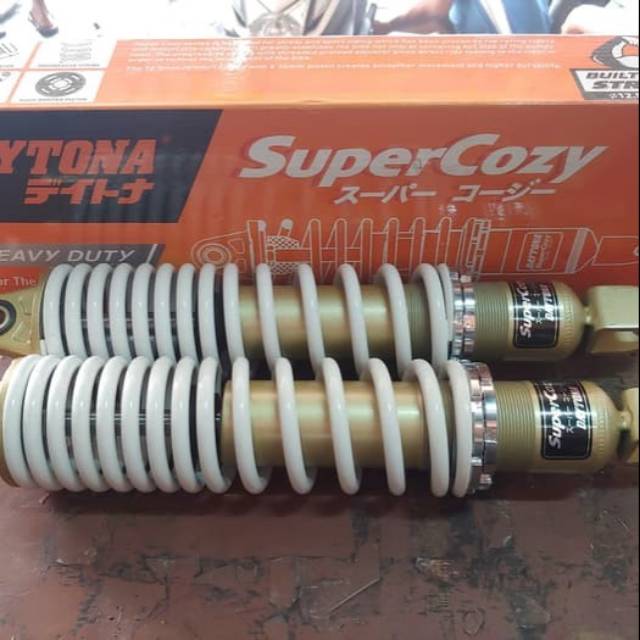 Shockbreaker Daytona Super Cozy 335mm White Yamaha NMAX