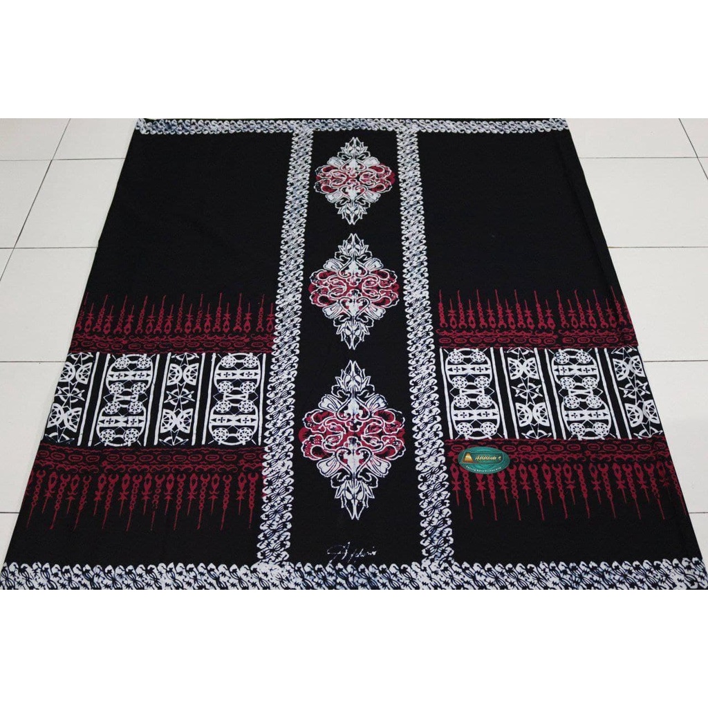 Sarung addam dewasa batik cap pekalongan songket dayak kalimantan bugis asmad variasi merah putih ma