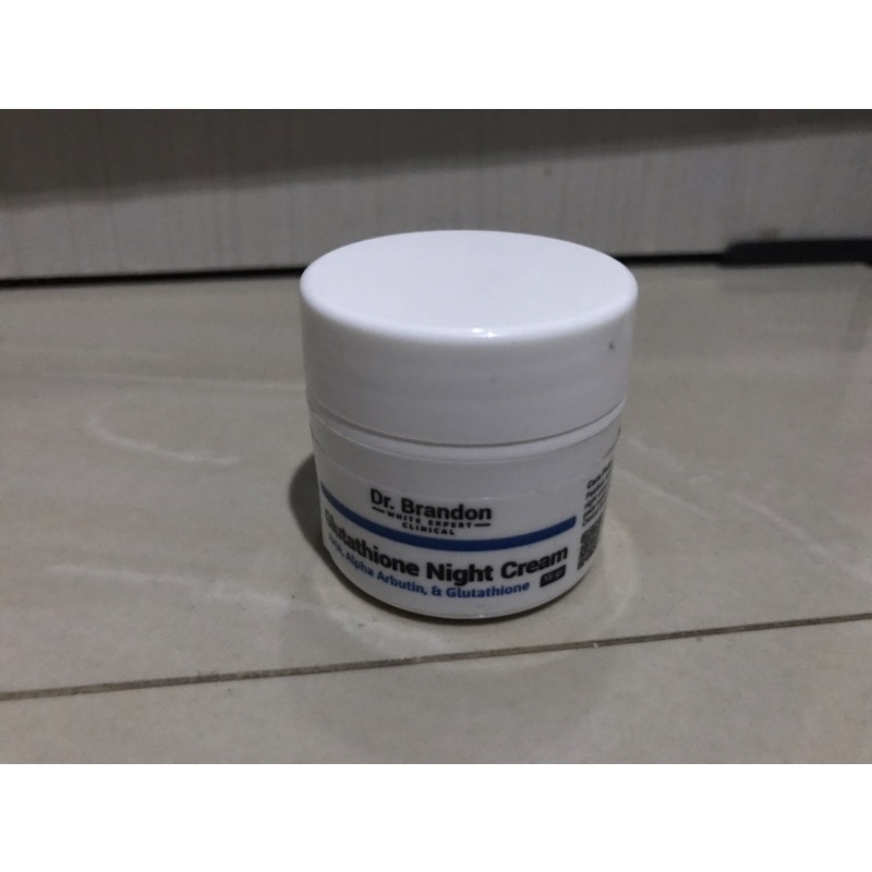[Preloved] Dr. Brandon Gluthatione Night cream