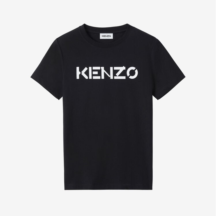 Knzo SS21 Men Logo Tee Black 100% Authentic