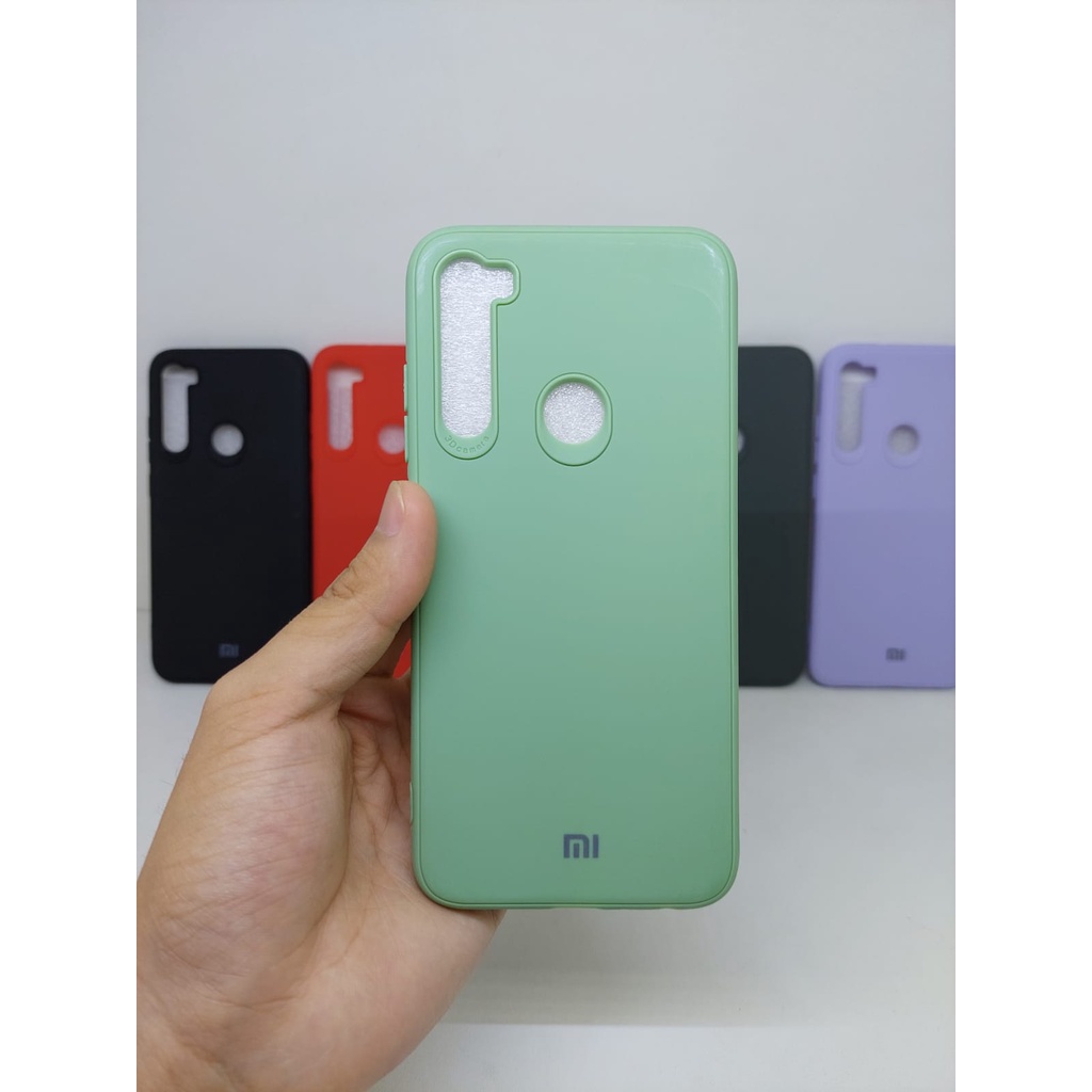 SoftCase Warna Warni Xiaomi Redmi Note 8 9 Pro 10 5G with 3D Camera Casing Candy Macaron Pelindung Kamera