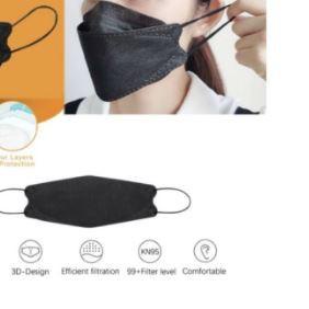 Fla⚡H ⚡ale 4.4 KN94 mask/ masker KN94 / king mask / king KN94 / masker KN94 korea Hitam Putih