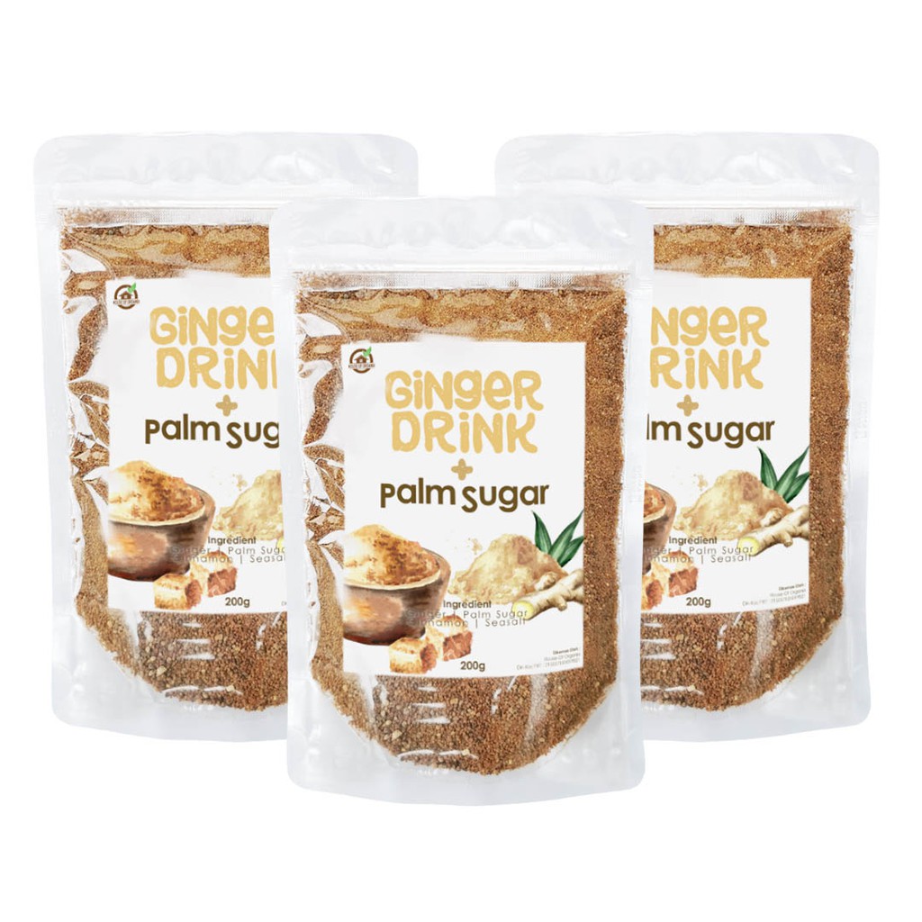 House Of Organix Ginger Drink + Palm Sugar 200 Gr