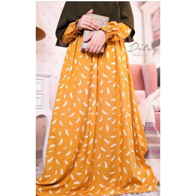 Quill Mustard M Ditsy November (BOOKED ARNI)