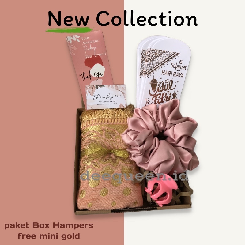 

Hampers Lebaran kado give set kado ulang tahun kado estetic kado valentine Box hadiah Souvenir lebaran hampers sajadah set scrunchie