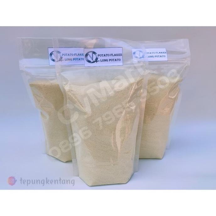 

Tepung Kentang Potato Flakes 1000gr . (Khusus untuk LONG POTATO)