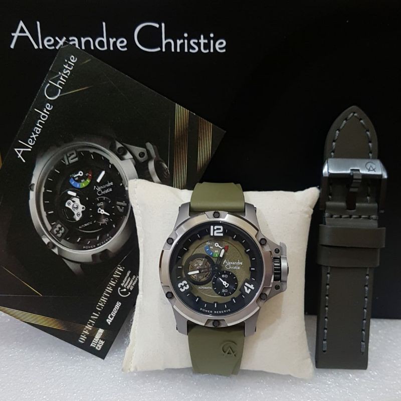 Alexandre Christie 6295 Otomatis Limited Edition Jam Tangan Alexandre Christie Pria