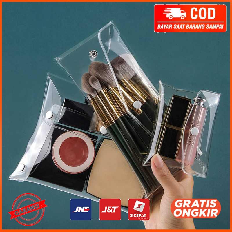 Tas Kosmetik Alat Make Up Portable Pouch Korean 3 PCS BL039