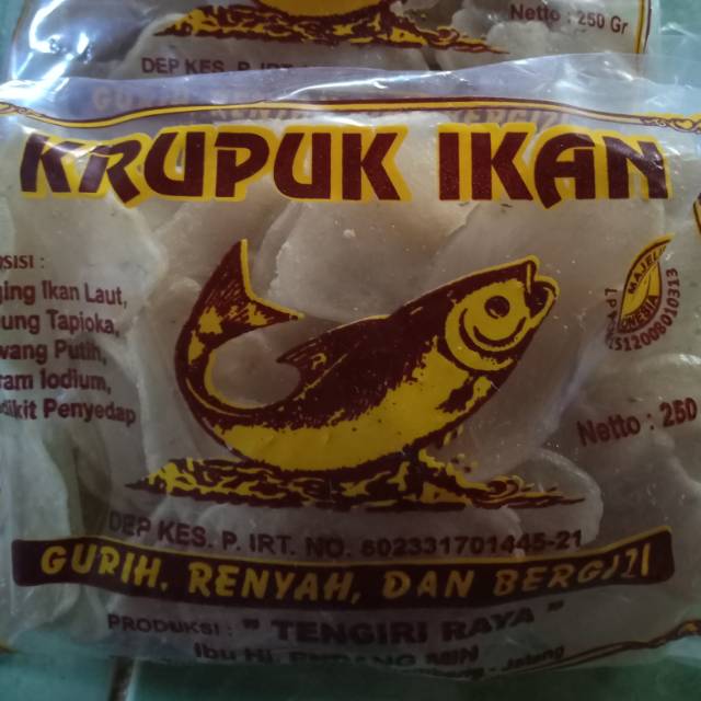 

KERUPUK IKAN/OLEH-OLEH KHAS REMBANG JAWA TENGAH