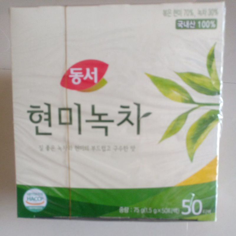 

Hyonmi nokca tea (teh hijau korea) brown rice and green tea