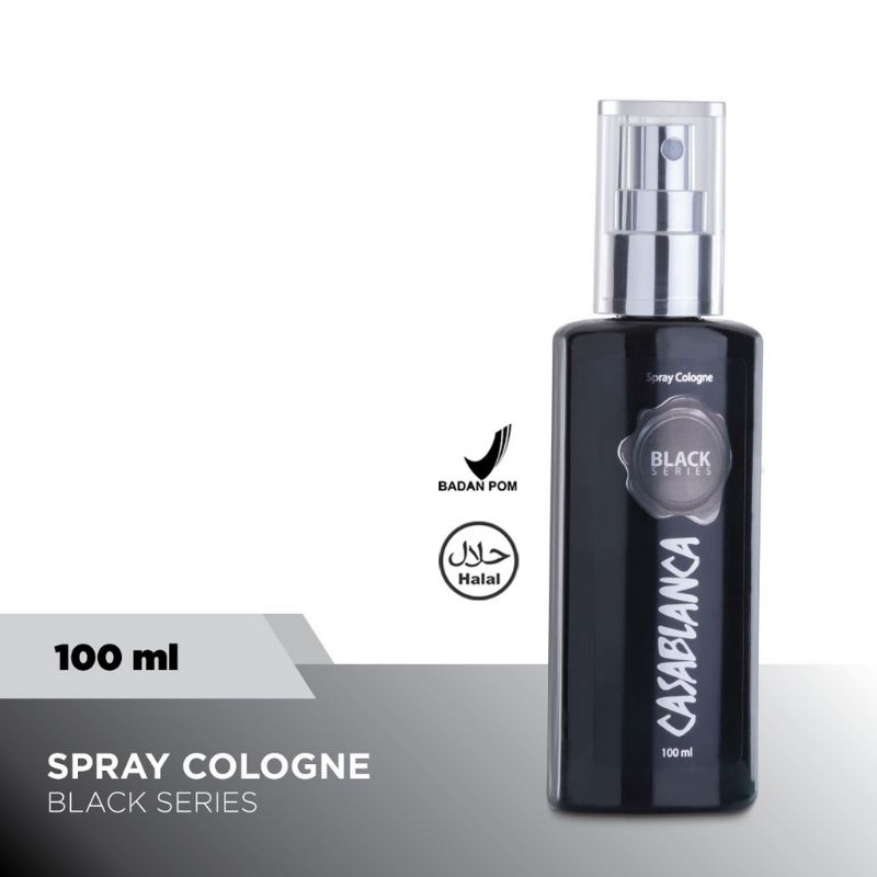 Casablanca Spray Cologne Series 'HITAM' 100ml