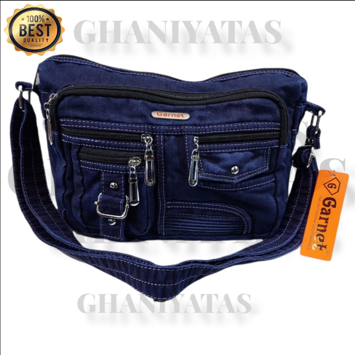 TAS WANITA SELEMPANG LEVIS GRANET ORIGINAL JEANS