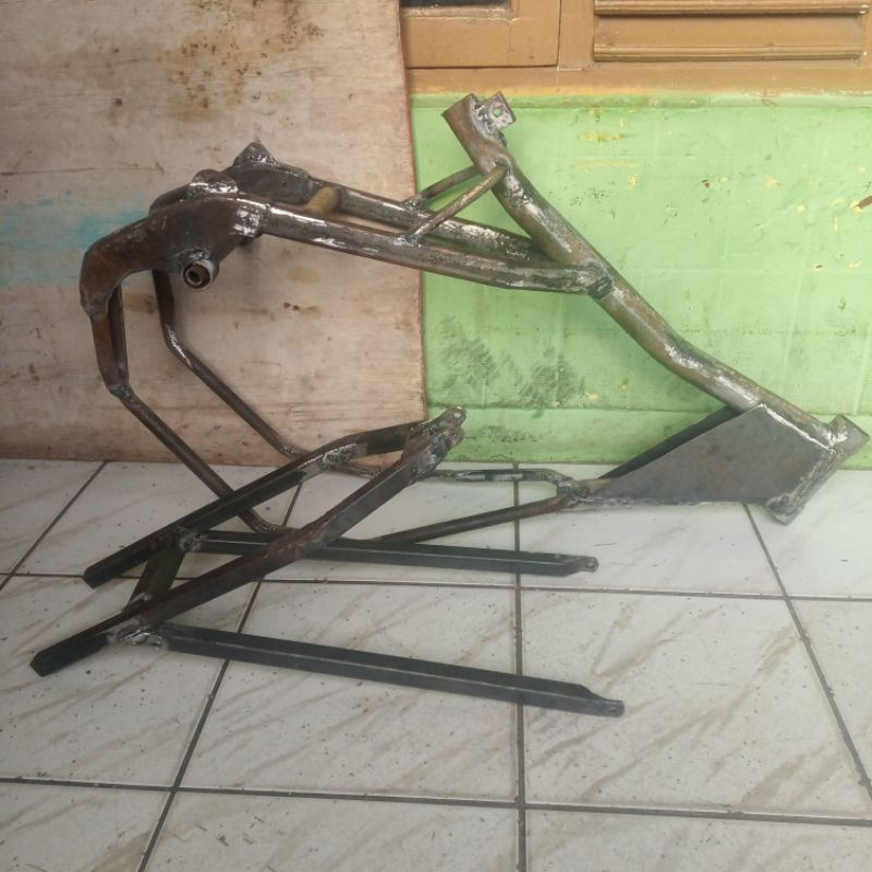 frame ktm 250,rangka replika ktem mentah pno semua mesin