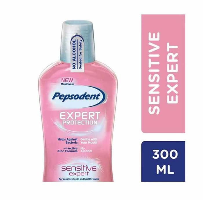 Pepsodent Mouthwash Sensitive Expert 300ml