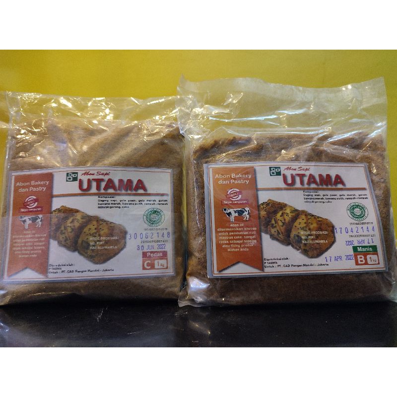 

Abon Sapi Utama - Repack 250g