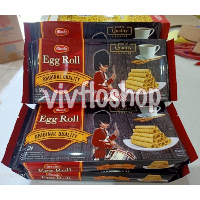 

Kardusan & Eceran Biskuit Monde Serena Egg Roll 60 gram